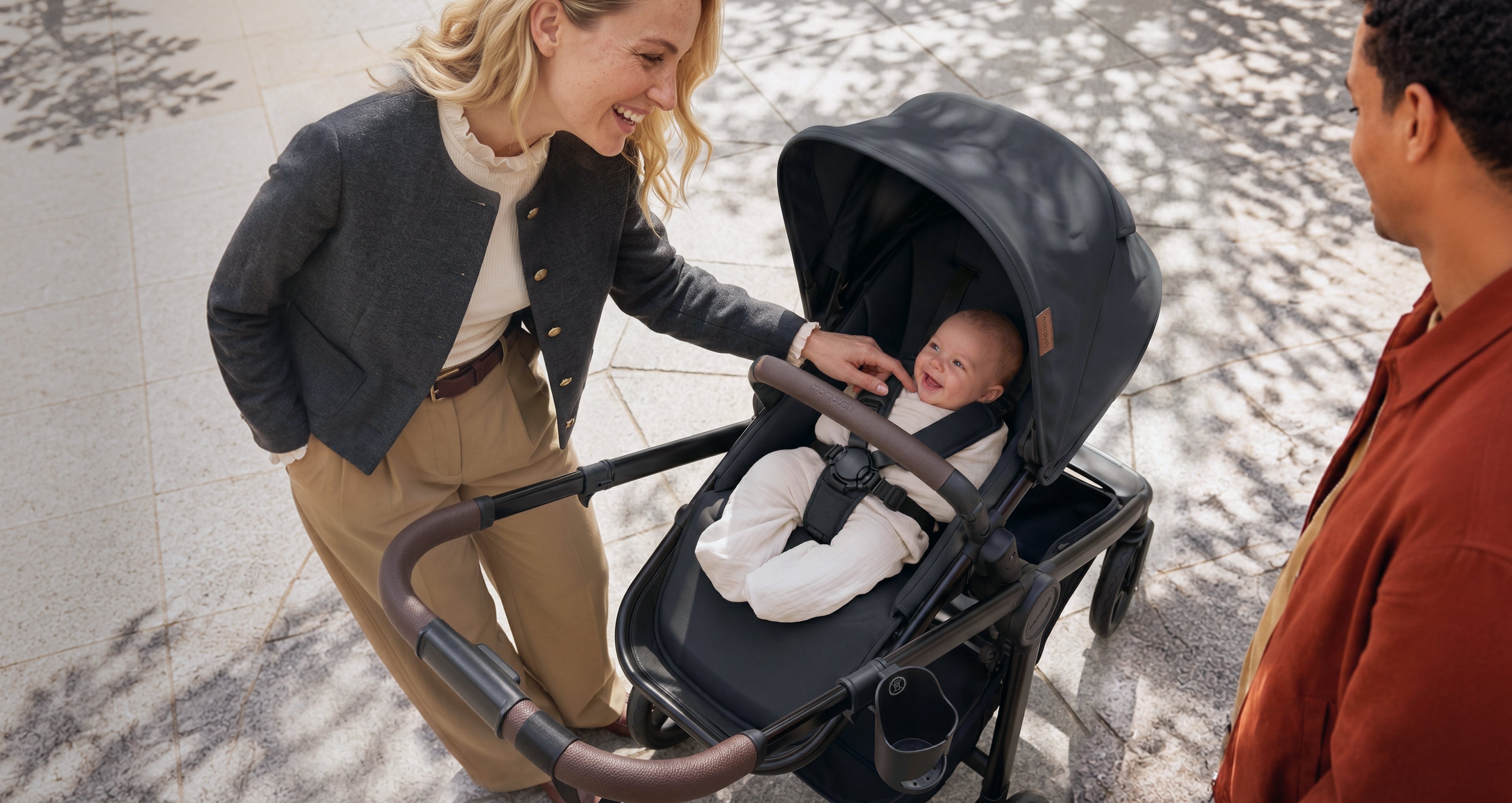 Mompush | Premium Baby Strollers, convertible stroller, with bassinet