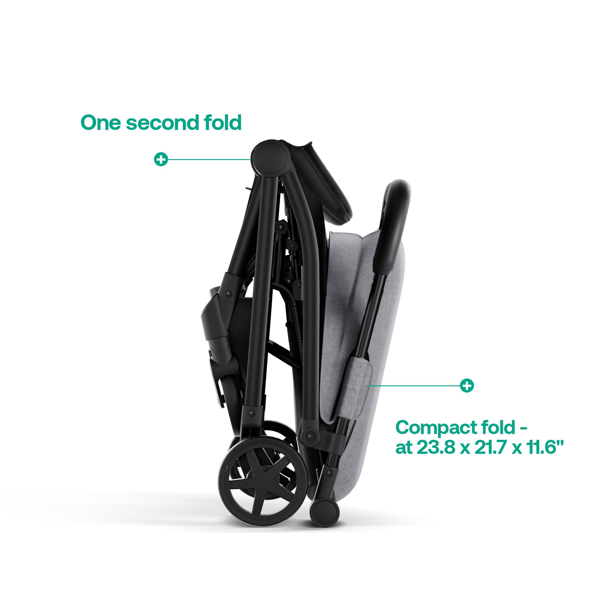 Mompush Lithe v1 Lightweight Stroller