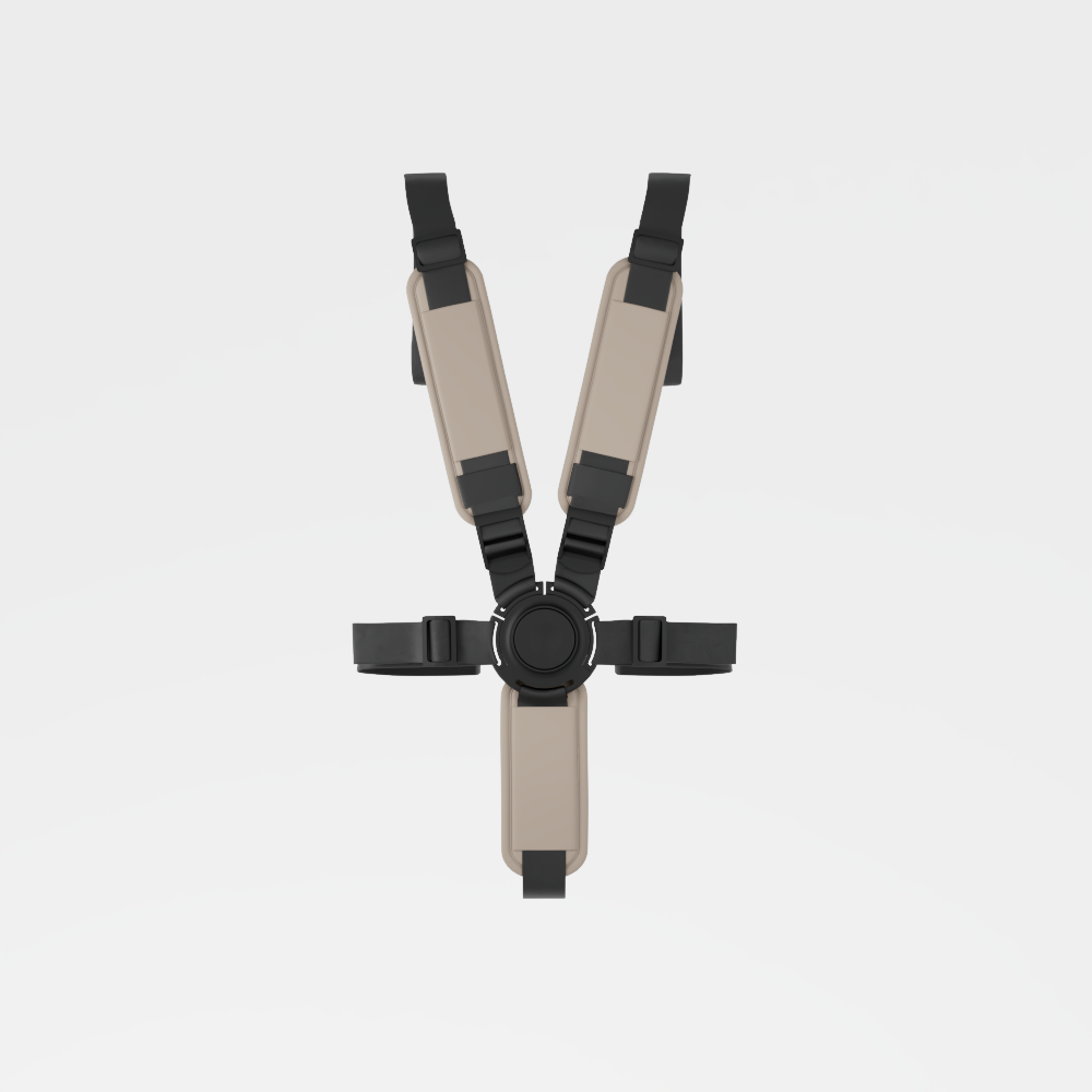 Nexis Harness Strips with Covers Set - Khaki