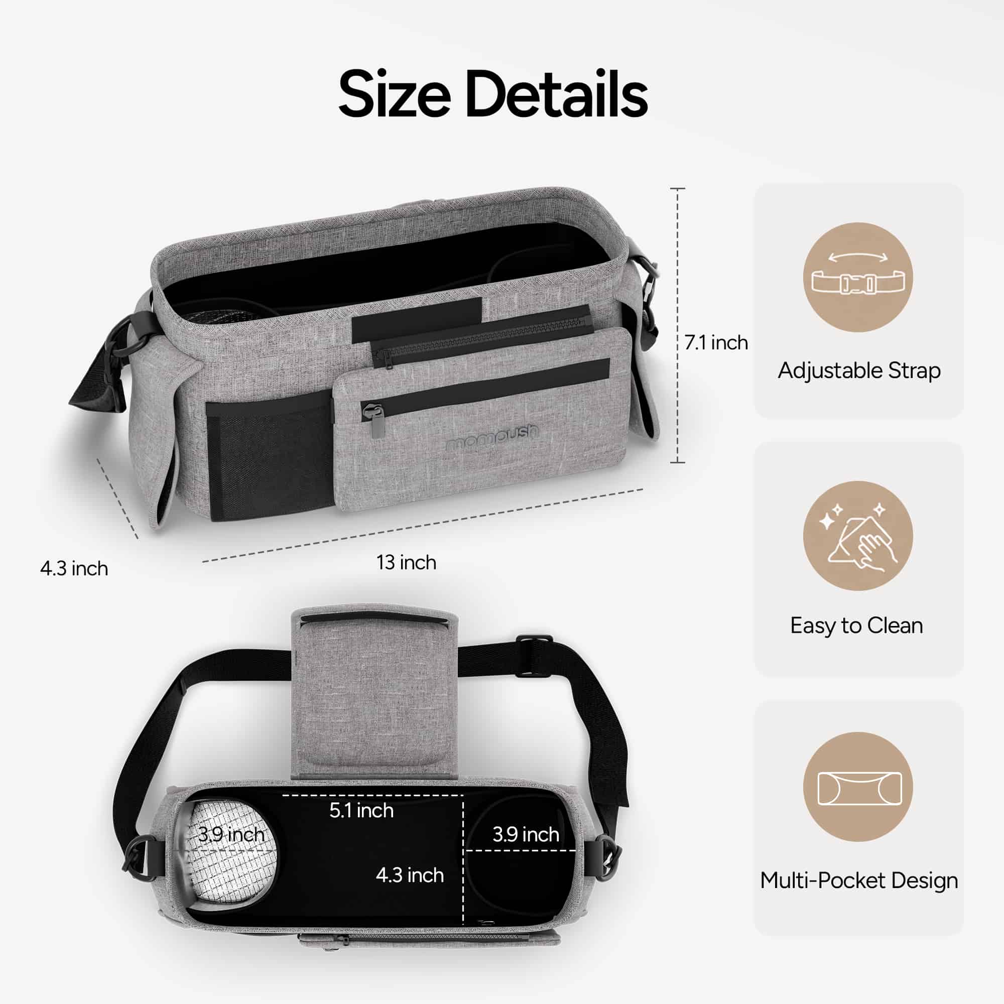 Mompush Stroller Organizer