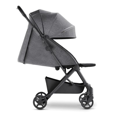 compact umbrella stroller for travel Mompush Lithe V2 Stroller Gray