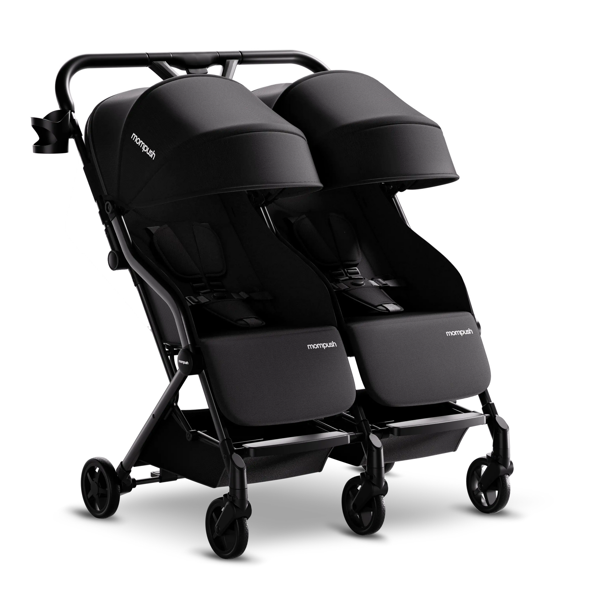 double stroller smallest fold Mompush Lithe Double Stroller
