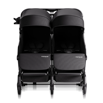 best compact double stroller for infant and toddler Mompush Lithe Double Stroller