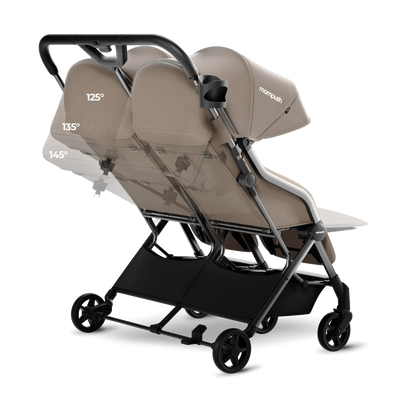 double stroller width Mompush Lithe Double Stroller
