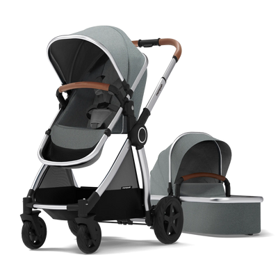 Mompush Ultimate 2 - Convertible Stroller with Bassinet Mode