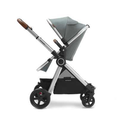 toddler infant stroller Mompush Ultimate 2 Stroller With Bassinet / Gray