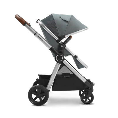 best stroller car seat bassinet combo Mompush Ultimate 2 Stroller With Bassinet / Gray