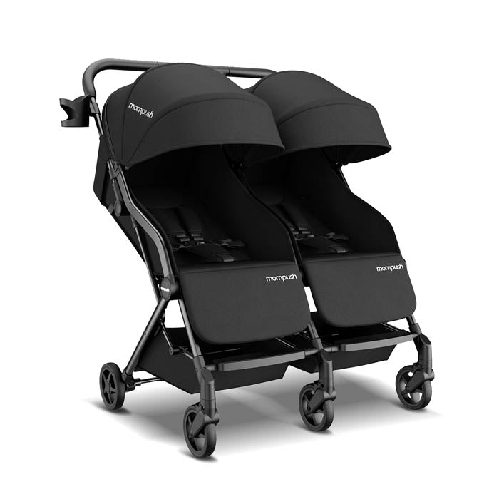 Mompush Lithe Lightweight Double Stroller For Infant and Toddler